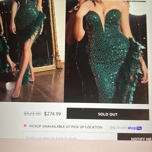 Beautiful Sequin Gown! - Picture 5 of 5